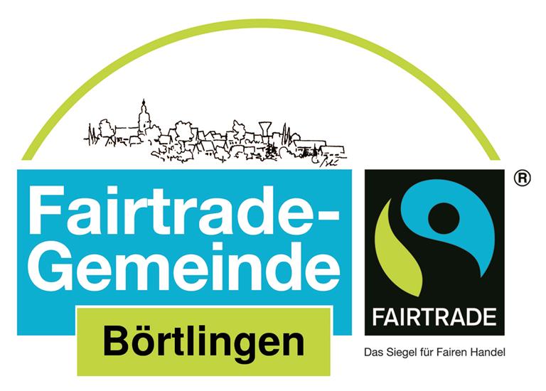 Das "Fairtrade" Logo der Gemeinde Börtlingen